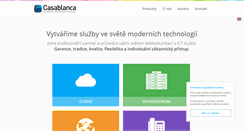 Desktop Screenshot of casablanca.cz