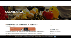 Desktop Screenshot of casablanca.lv