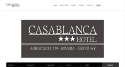 Desktop Screenshot of casablanca.com.uy